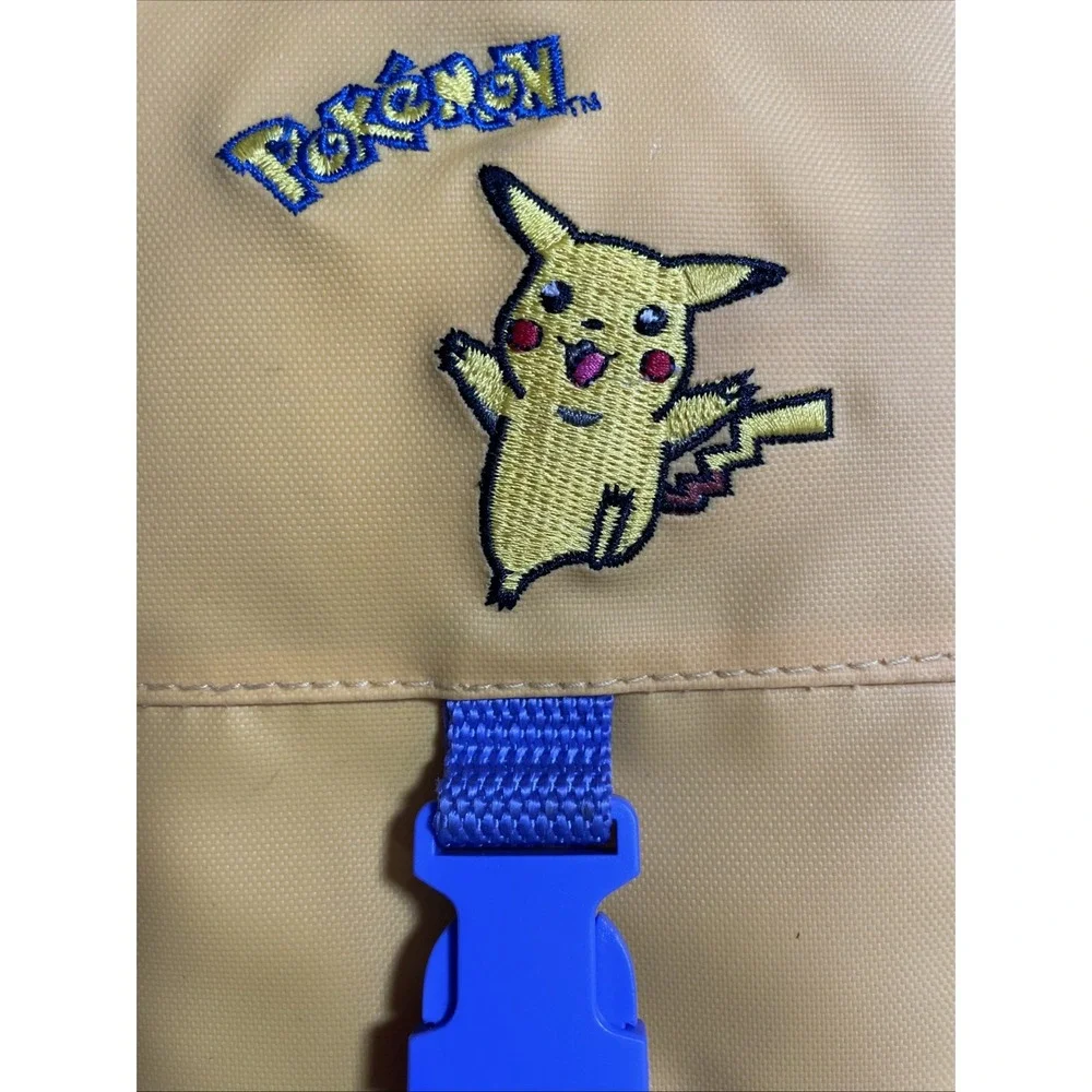 Vintage Pokemon Game Boy Color‎ Pikachu Carrying Case Bag Strap Clip Belt Loop